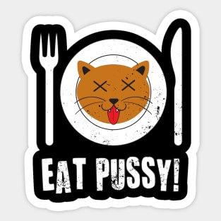 Eat Pussy Sticker